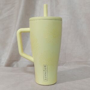 BrüMate Era 40 oz Tumbler | Citrus Daisy | Leakproof Lid | EUC